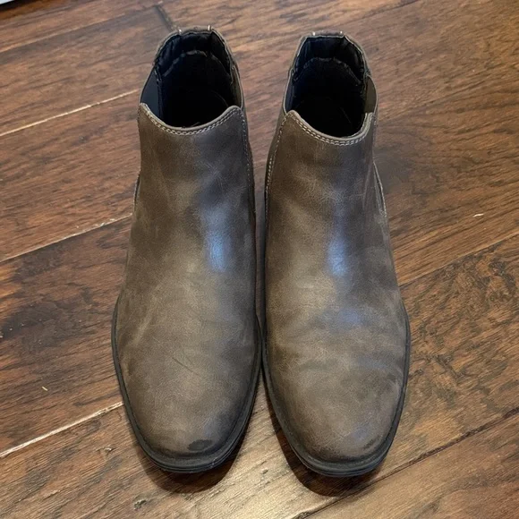 Steve Madden Dark Brown Men's Boots sz 8.5 - Picture 3 of 10